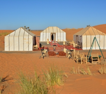 Desert camp Merzouga